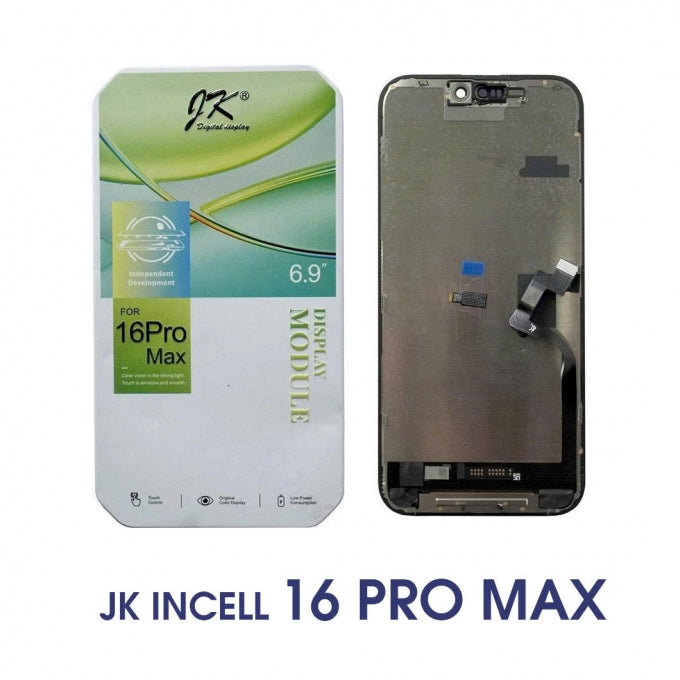 Écran JK Incell LCD iPhone 16 Pro Max noir