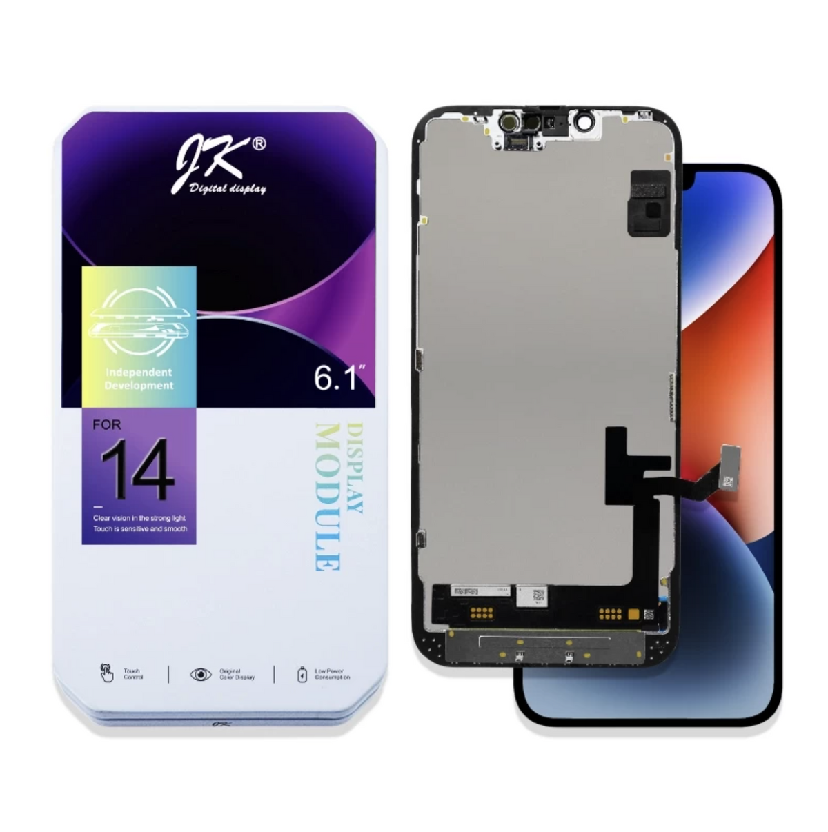 Écran JK Incell LCD iPhone 14 noir